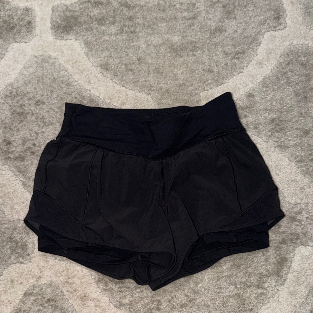 Lululemon Athletica Black Athletic Shorts